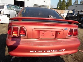 1998 FORD MUSTANG GT RED CPE 4.6L AT F19057